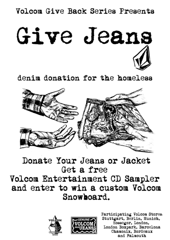 Volcom Give Back Series - Give Jeans a Chance